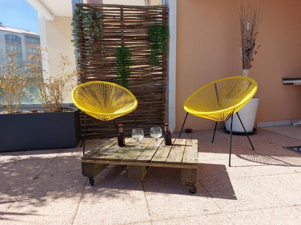 Cosy Appartement Les Pieds Dans Le Sable Le Barcarès Kültér fotó