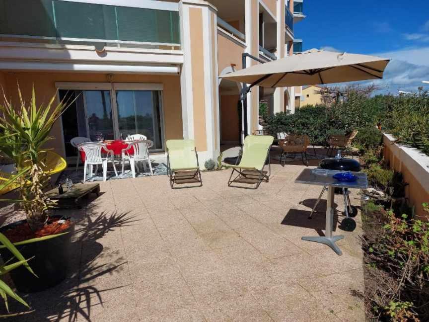 Cosy Appartement Les Pieds Dans Le Sable Le Barcarès Kültér fotó